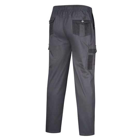 Herren Cargo-Freizeithose mit elastischem Bund, Mehrfach‑Taschen und Mesh‑Einsätzen Shop Nory