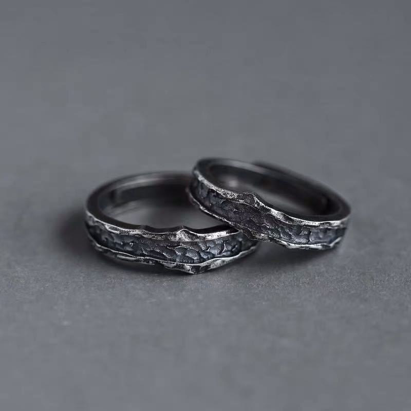 Damenring mit rustikalem Strukturdesign Shop Nory