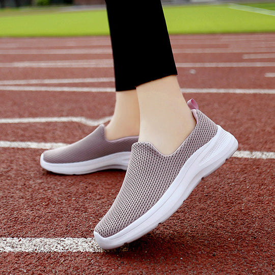 Herren Atmungsaktive Slip-On Freizeitschuhe mit rutschfester Sohle