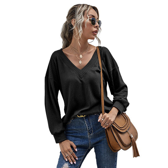 Damen Lässiges Oversized Langarmoberteil Shop Nory
