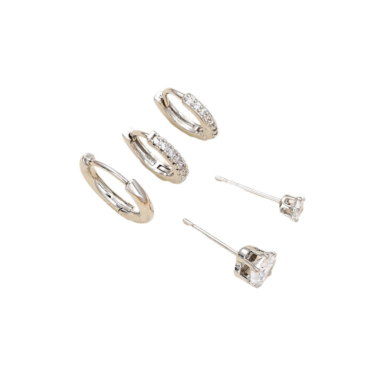 Damen Ohrringe Set mit funkelnden Kristallen und eleganten Designs Shop Nory