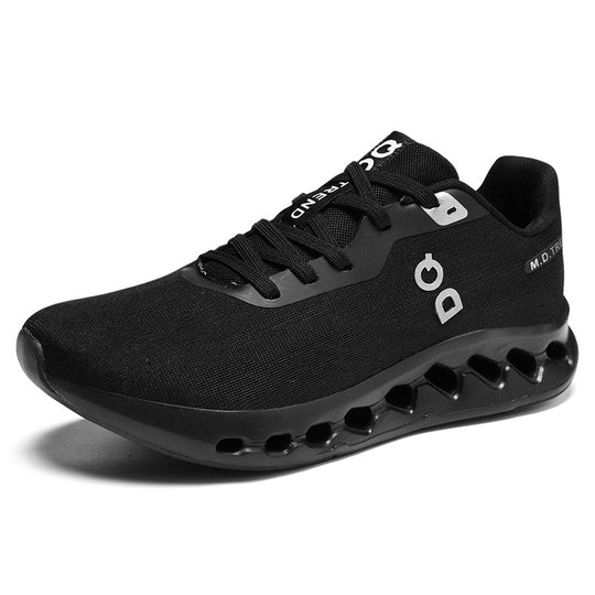 Herren Trailinspirierter Komfort-Sneaker mit ventilierter Hohlkammer-Dämpfung und nahtlosem Strickoberteil Shopy Nory