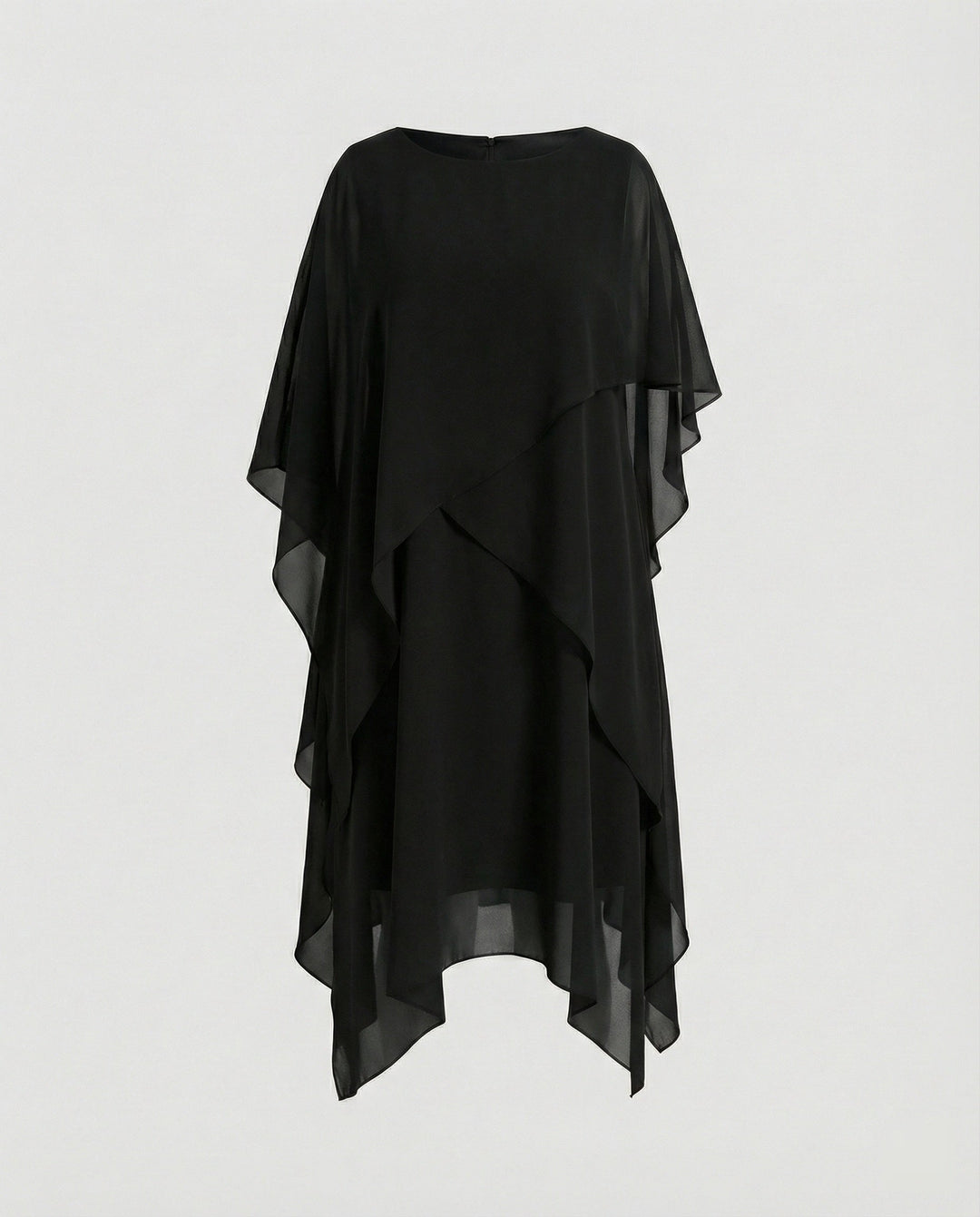 Damen Abendkleid Lagenlook elegant