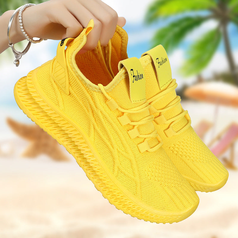 Herren nan gestrickter Slip-On Sneaker mit elastischer Schnürung, sockenähnlichem Schaft und profilierter rutschfester Laufsohle Shop Nory