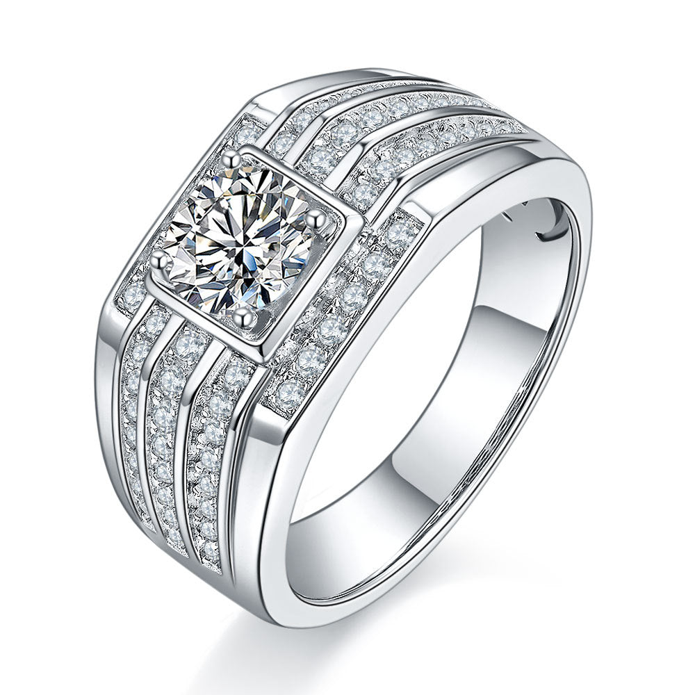 Damen Verlobungsring Set mit luxuriösem Marquise-Hauptstein und funkelnden Zirkonia-Details Shop Nory