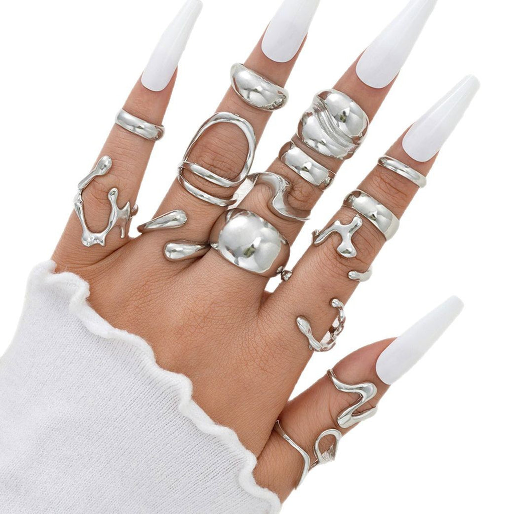 Damen Ring-Set mit stilvollen und einzigartigen Designs Shop Nory