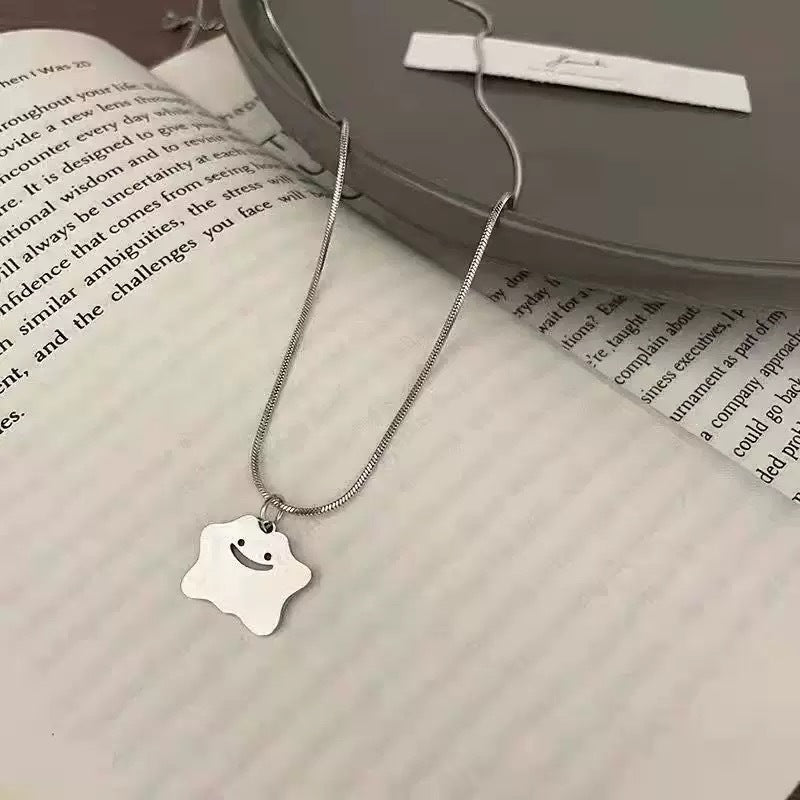 Damen Kette mit verspieltem Sternenanhänger Shop Nory