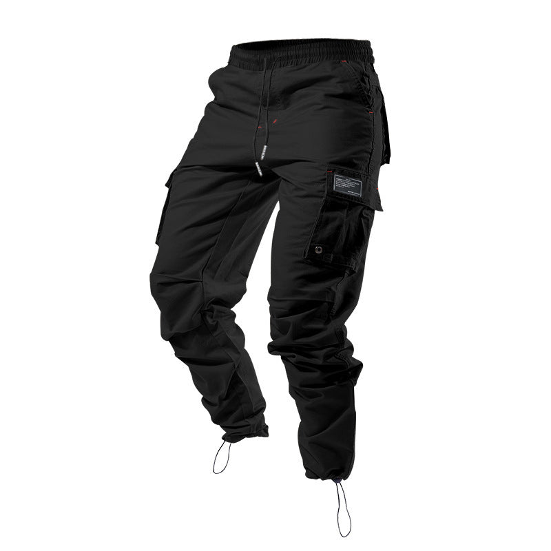 Herren Cargo-Hose mit elastischem Bund und praktischen Taschen