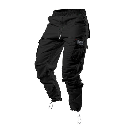 Herren Cargo-Hose mit elastischem Bund und praktischen Taschen