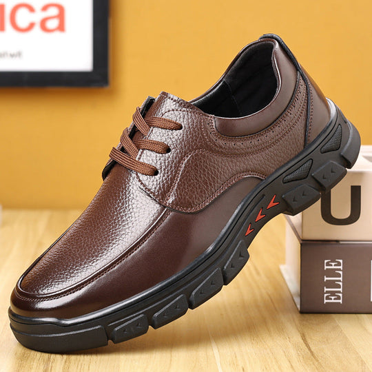 Herren Komfortable Schnürschuhe mit dämpfender Sohle und robustem Profil Shopnory