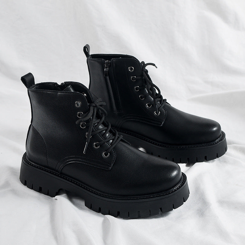 Herren Robuste Schnürstiefel mit rutschfester Sohle und strapazierfähigem Obermaterial