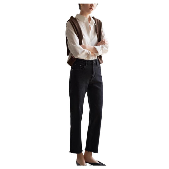 Damen Schicke und lässige Bluse mit oversized Schnitt Shop Nory