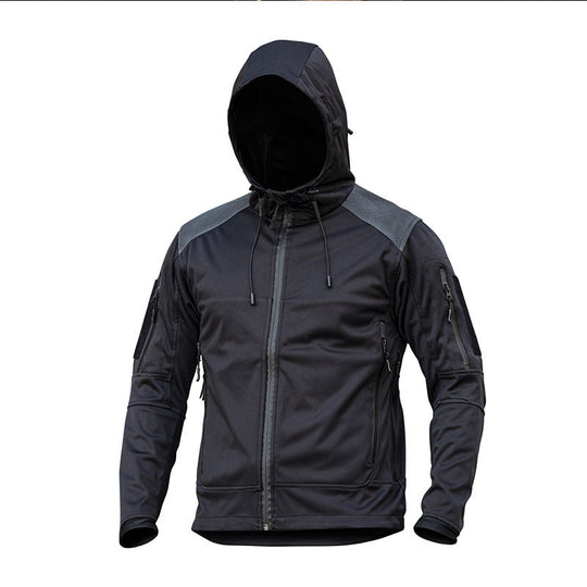 Herren funktionale Outdoor-Jacke mit isolierter Steppstruktur Shopnory