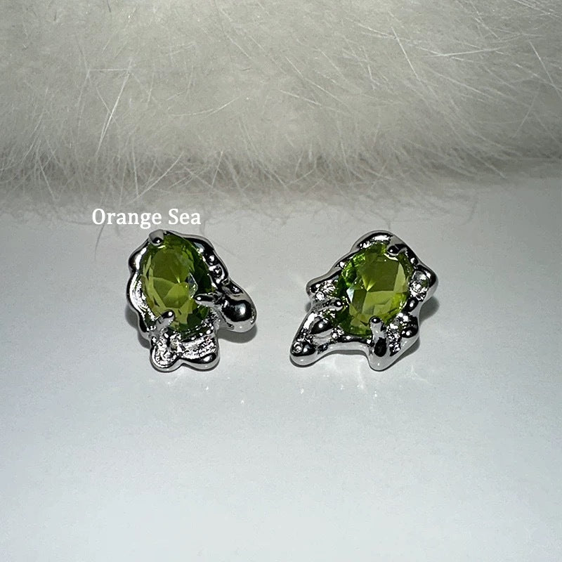 Damen Ohrringe aus hochwertigem Edelstahl mit funkelnden Zirkonia Shop Nory