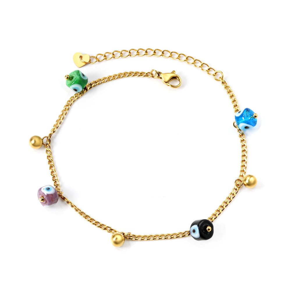 Damen Armband mit bösen Blick Anhänger Shop Nory