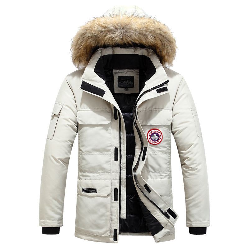 Herren Expedition-Parka mit abnehmbarer Kapuze und Kunstfellbesatz Shop Nory