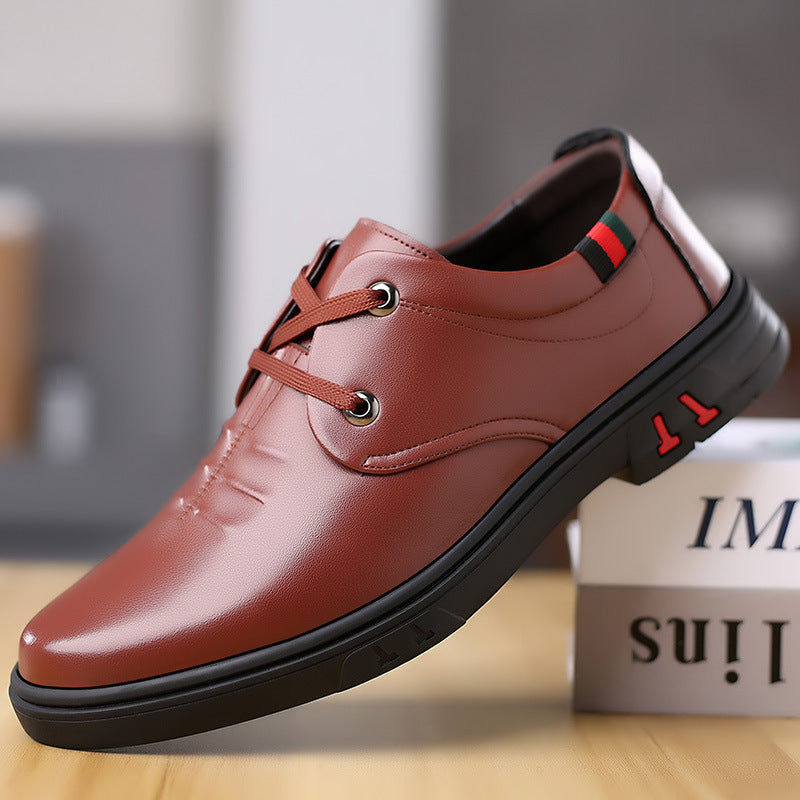 Herren Elegante Schnürschuhe aus hochwertigem Leder