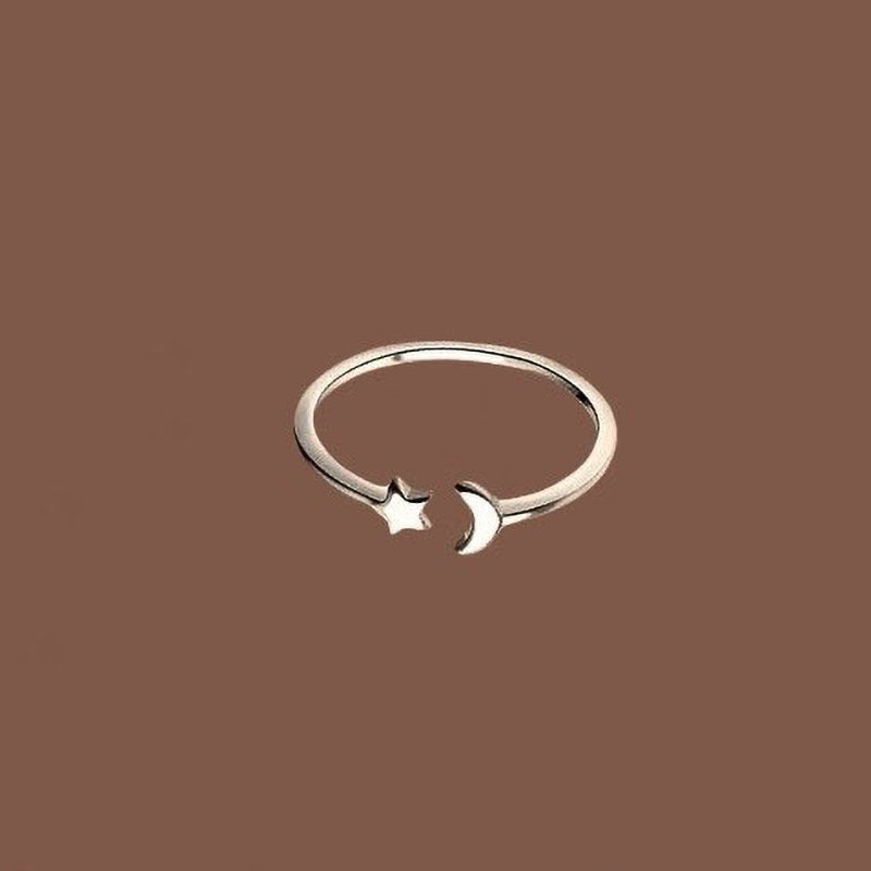 Damen Zierlicher Ring mit bunten Herz-Akzenten Shop Nory