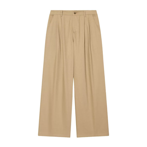 Damen Weite High-Waist Bundfaltenhose Shop Nory