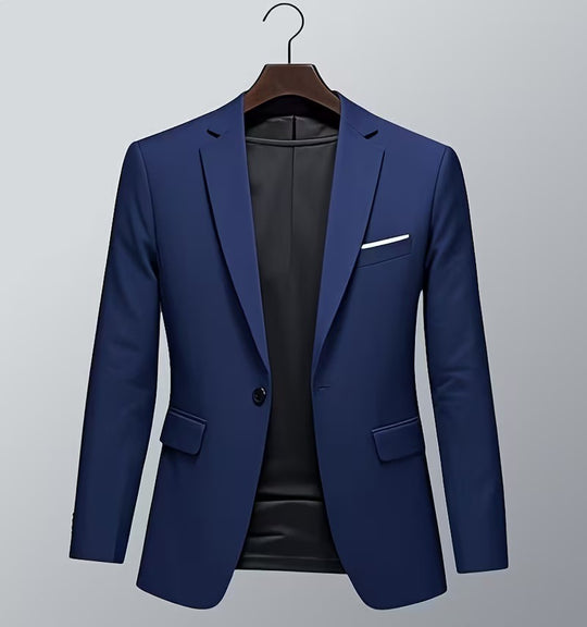 Herren taillierter Business-Sakko mit Stretchkomfort und modernem Revers Shop Nory