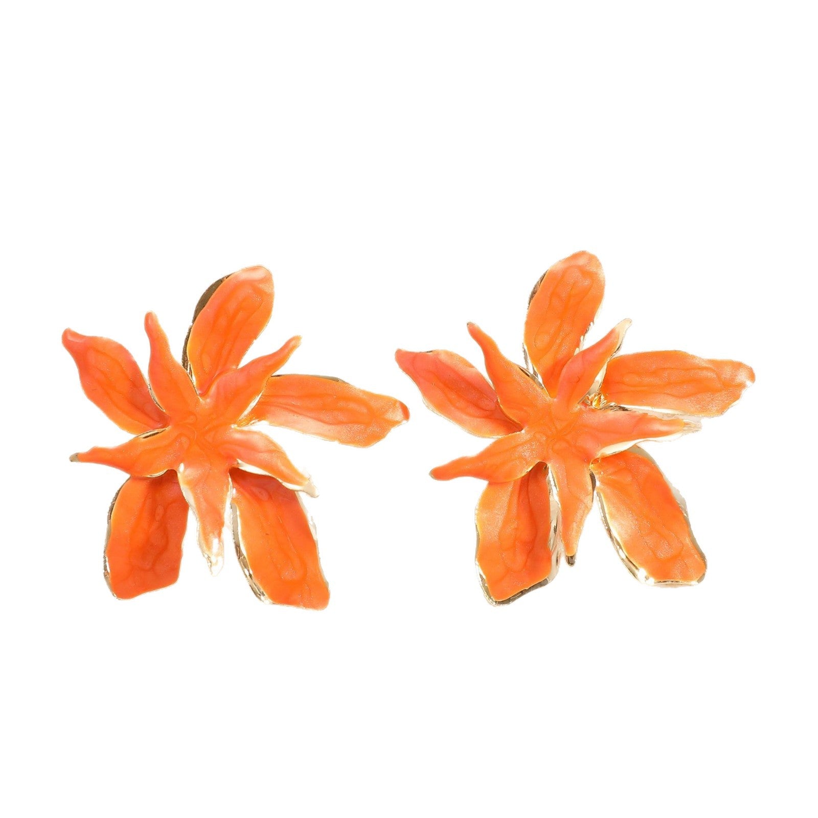 Damen Ohrstecker im kunstvollen Blumendesign Shop Nory