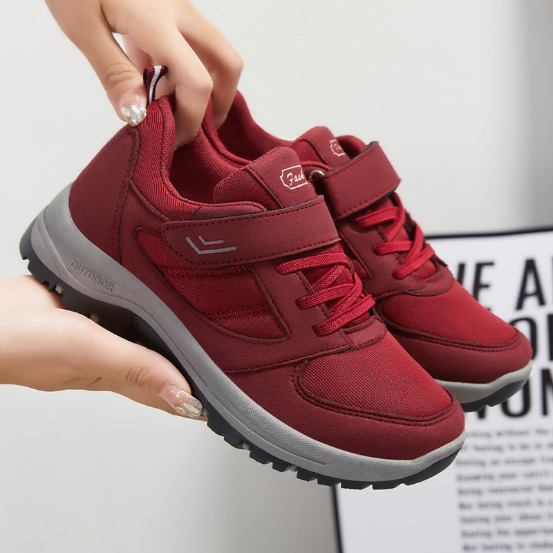 Herren nan robuste Outdoor-Sneaker mit Klettverschluss, atmungsaktivem Strickoberteil und profilierter rutschfester Sohle Shop Nory