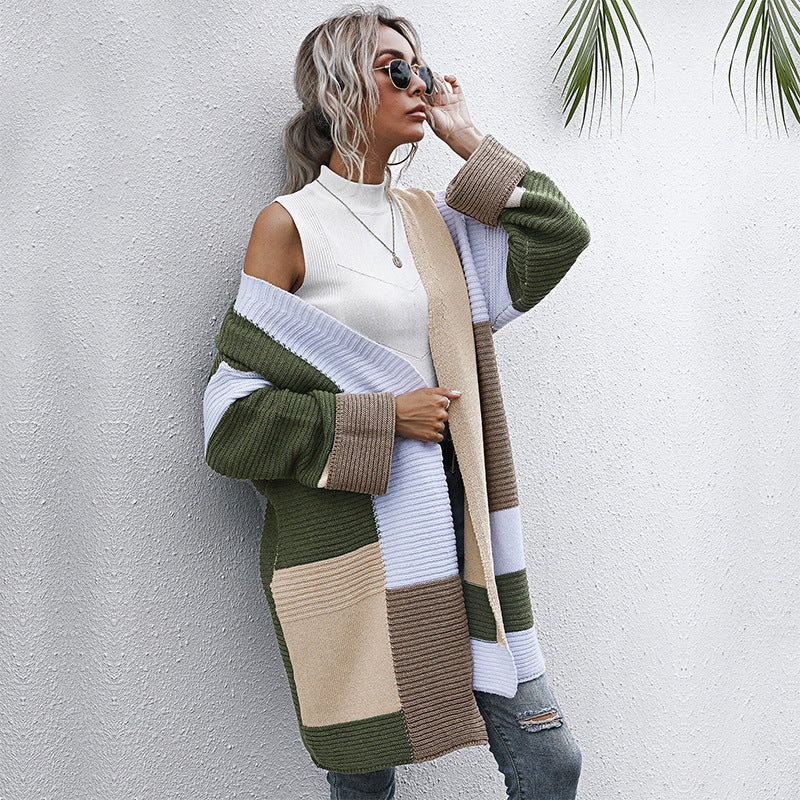 Damen Langärmlige Strickjacke Shop Nory