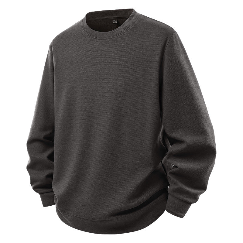 Herren Oversize-Sweatshirt mit Rundhals und gerippten Bündchen Shop Nory