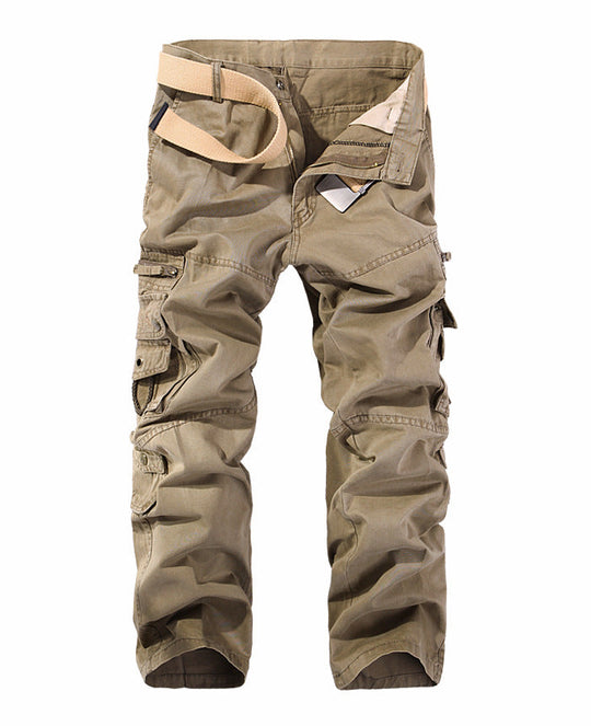 Herren Cargo-Hose mit mehreren praktischen Taschen und verstellbarem Gurt