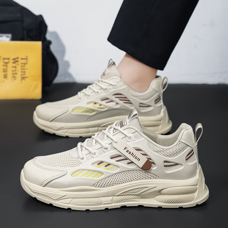 Herren Bequeme Sport-Sneakers mit atmungsaktivem Obermaterial und Stoßdämpfung