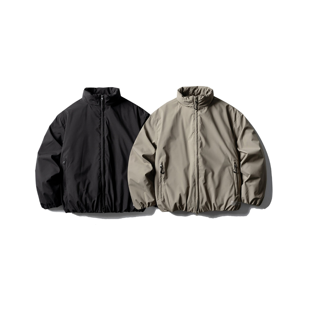 Unisex Kurzboxy Thermoblouson mit hohem Stehkragen, elastischem Saum und verdecktem Reißverschluss Shop Nory