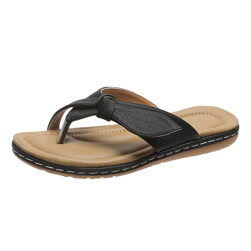 Damen Komfortable und stilvolle Zehentrenner-Sandalen Shopnory