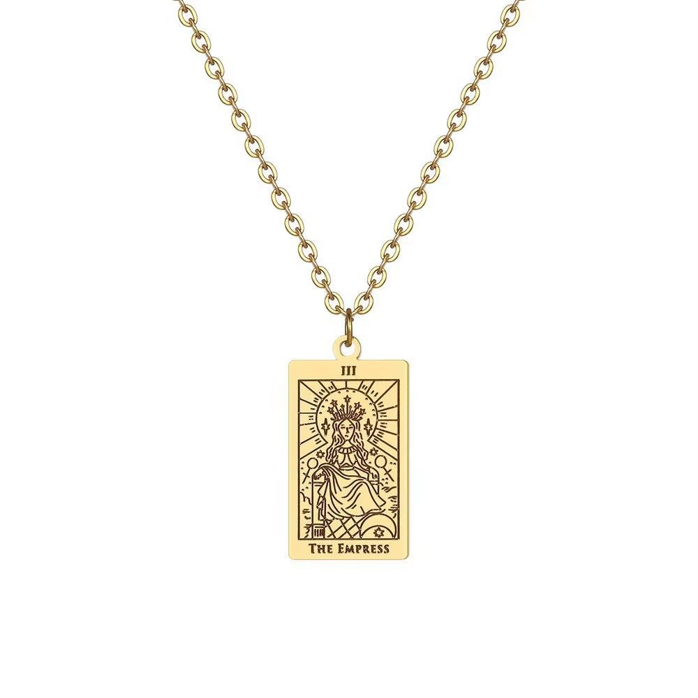Damen Anhänger mit einzigartigem Tarot-Motiv Shop Nory
