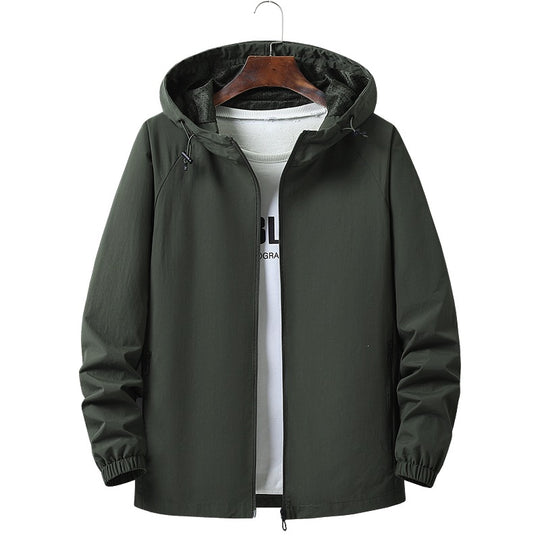 Herren Leichte Outdoorjacke mit Kapuze Shop Nory