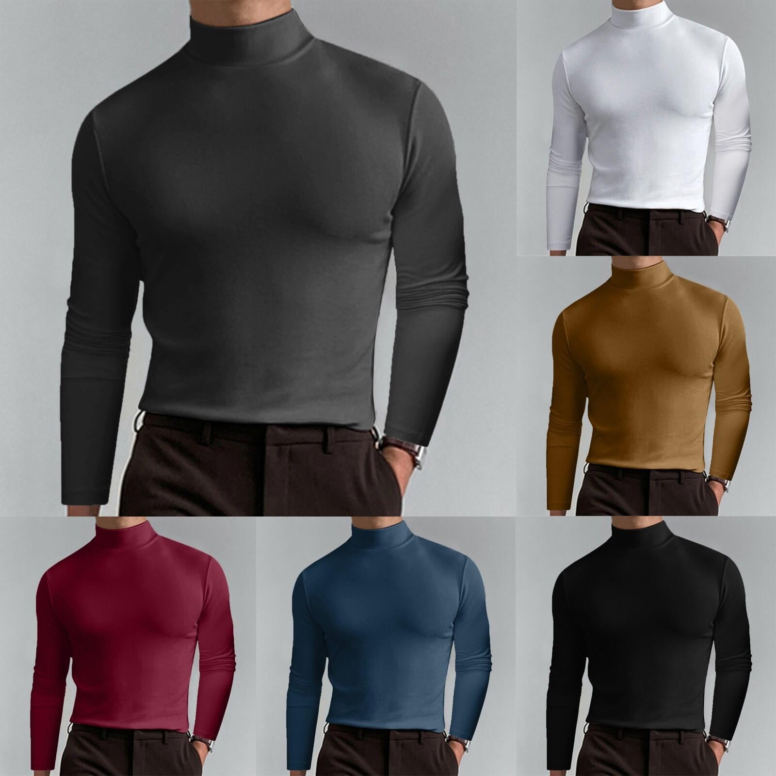 Herren Hochwertiger Rollkragenpullover ShopNory