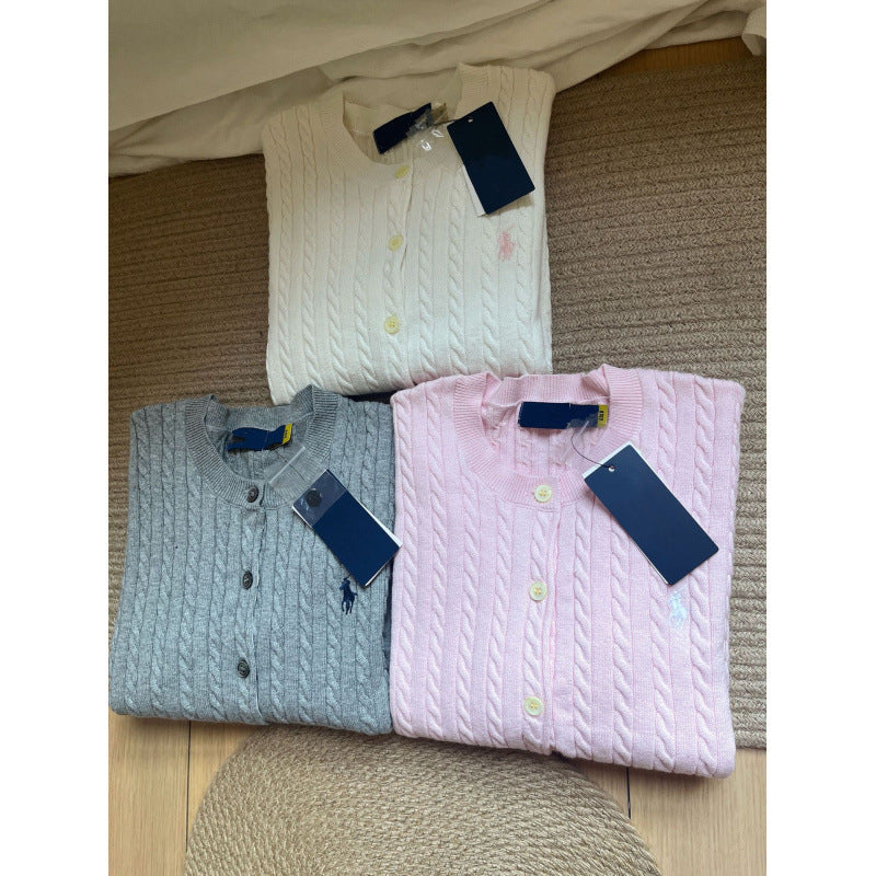 Damen Klassischer Strickcardigan Shop Nory