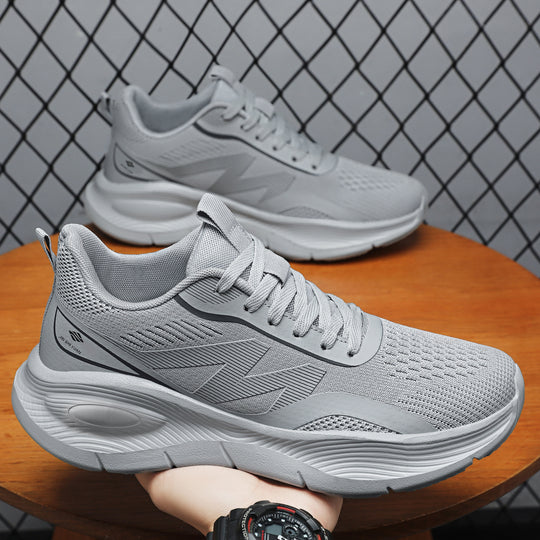 Damen nan Performance-Slip-On Running-Sneaker mit nahtlosem Mesh-Obermaterial, stoßdämpfender Waben-Plateausohle und verstärkter Fersenstütze Shop Nory
