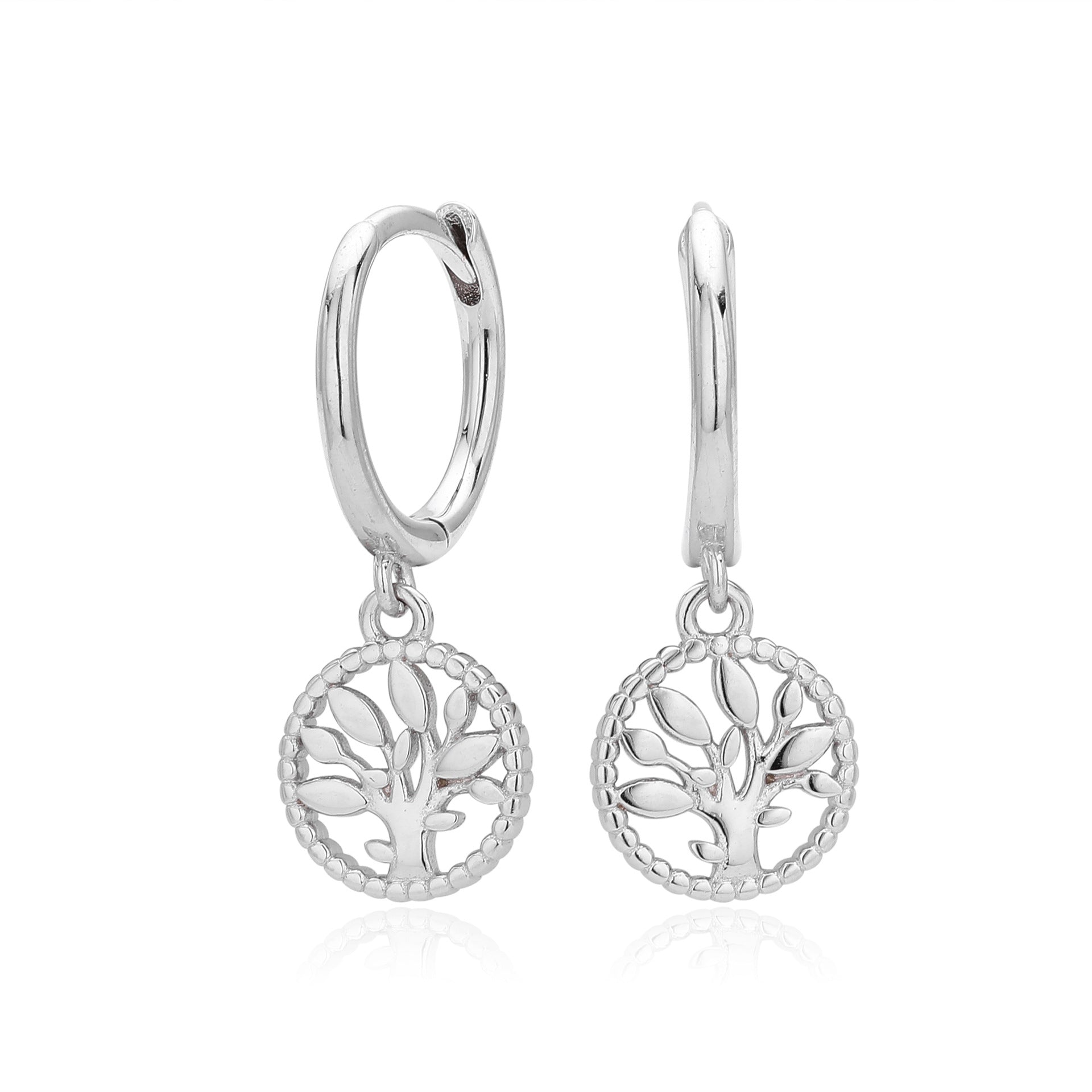 Damen Ohrringe mit Baum-Motiv Shop Nory