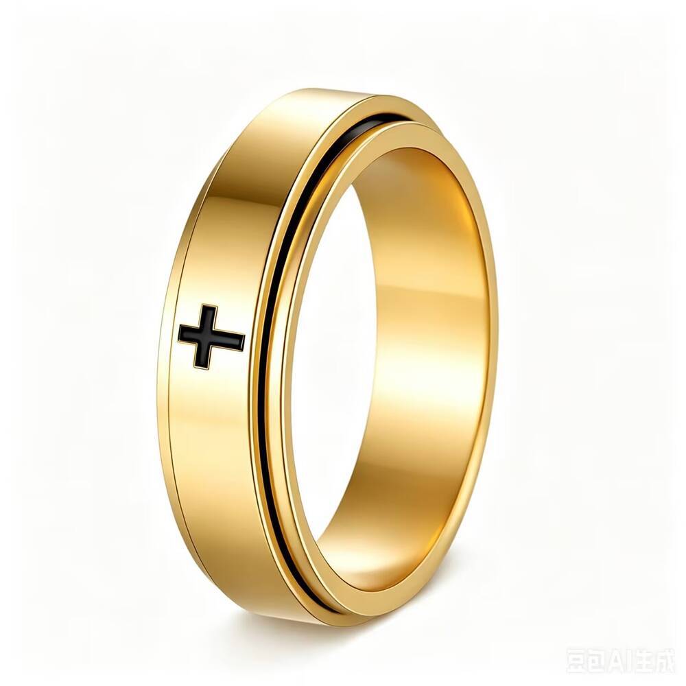 Herren Spinner Ring mit modernem, künstlerischem Design Shop Nory