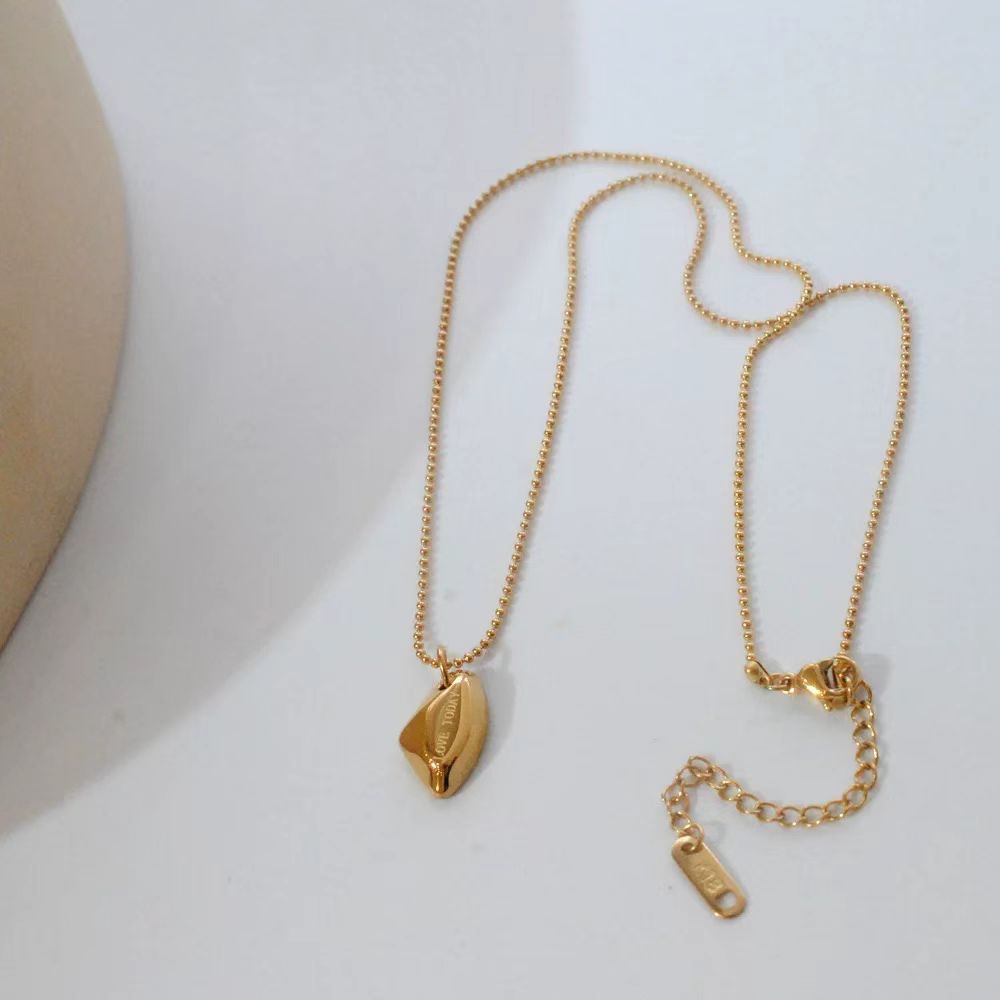 Frauen Inspiriertes Graviertes Anhänger Halskette Shop Nory