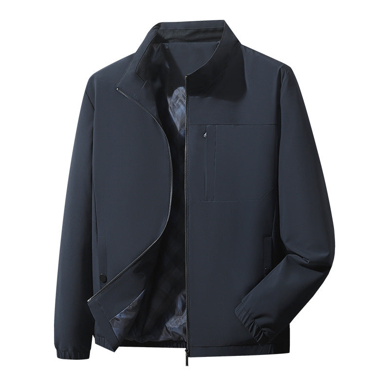 Herren Moderner Übergangsjacke mit praktischem Stehkragen Shop Nory