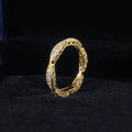 Damen Glamouröser Zirkonia Ring mit kunstvollem Muster Shop Nory