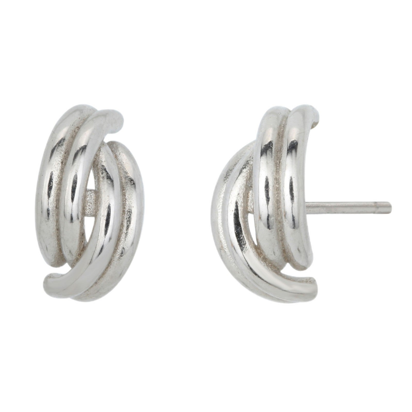 Damen Ohrstecker im eleganten Wickeldesign Shop Nory