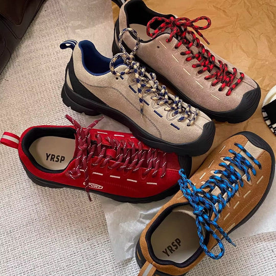 Damen Sportliche Wanderschuhe mit griffiger Sohle und atmungsaktiver Oberfläche