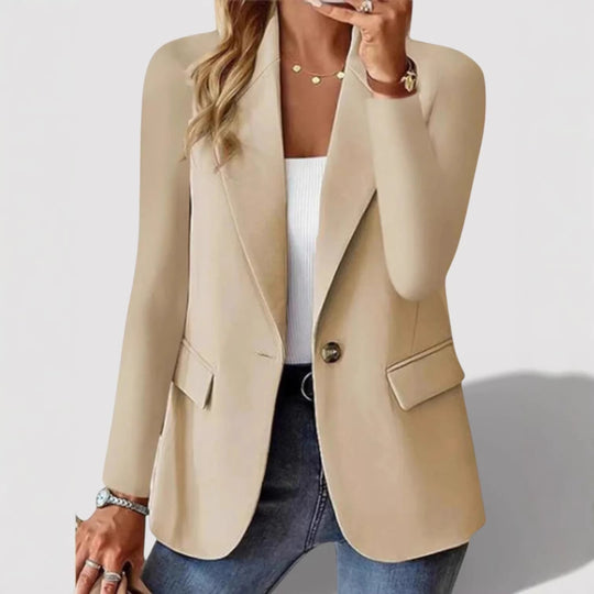 Damen elegante und bequeme Blazerjacke