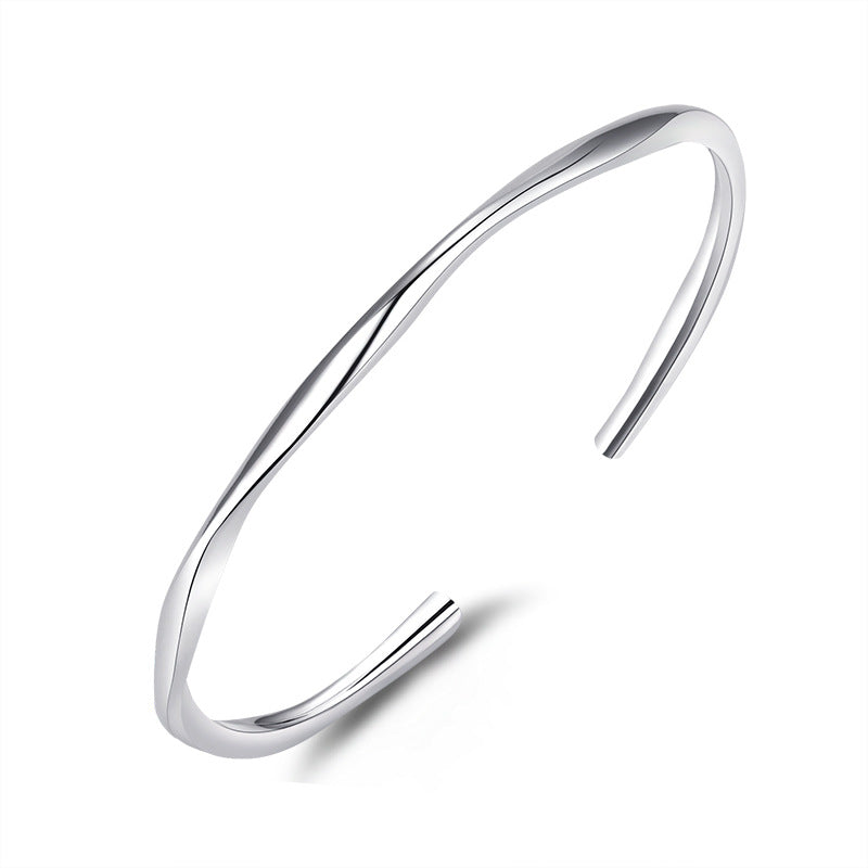 Damen Offene Armreife mit geschwungenem Design Shop Nory