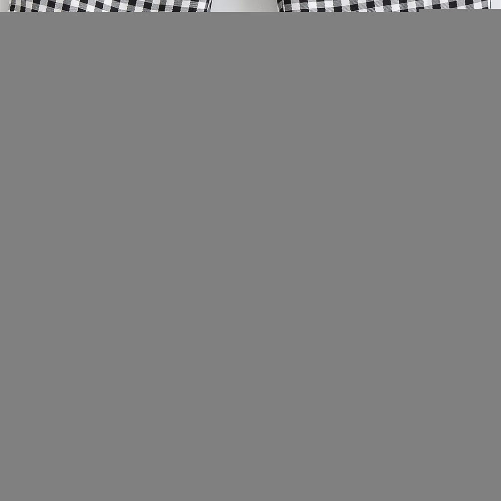 Damen karierten Hose mit lockerem Schnitt