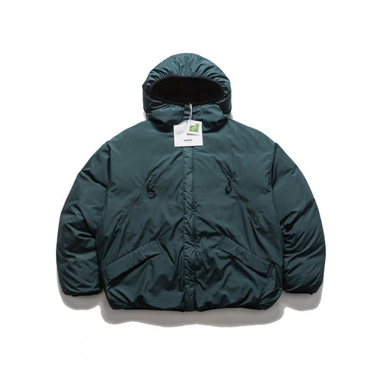 Unisex Kurze Boxy‑Pufferjacke mit voluminöser Kapuze, verdeckter Frontblende und Reißverschlusstaschen Shop Nory