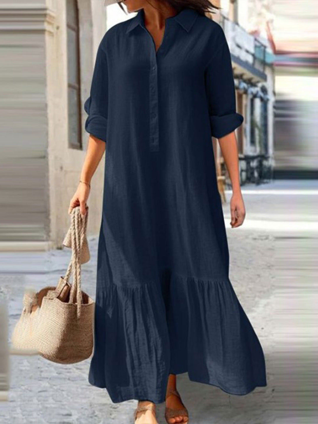 Damen Sommerkleid im lässigen Stil