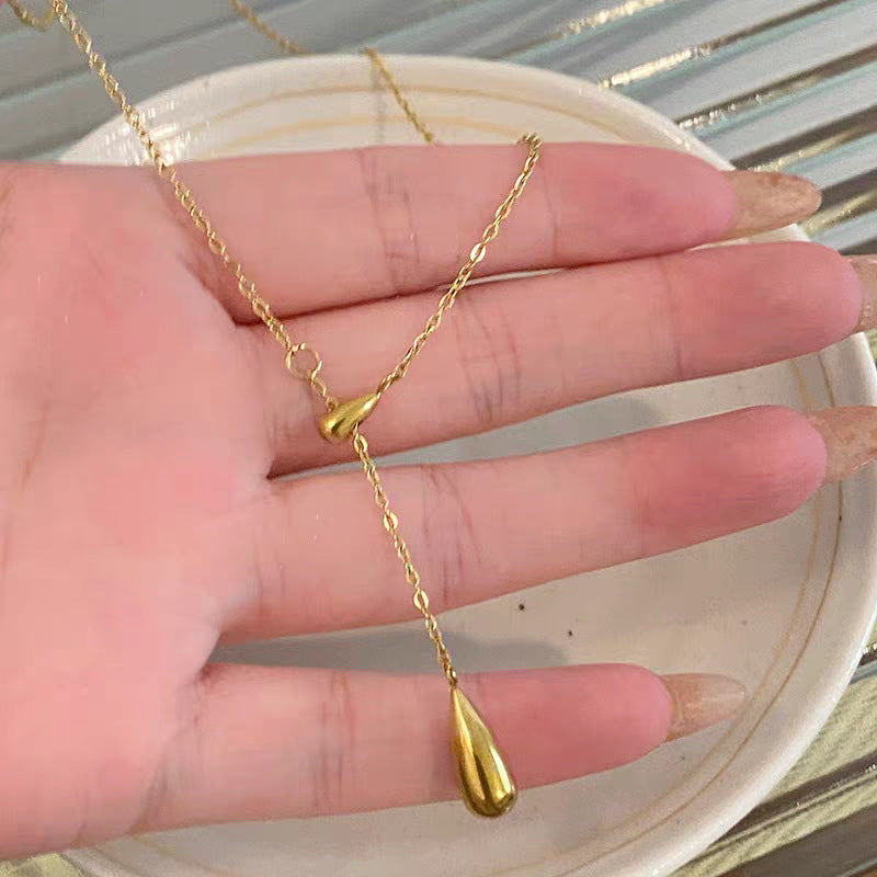 Damen Moderne Tropfen Lariat Halskette Shop Nory